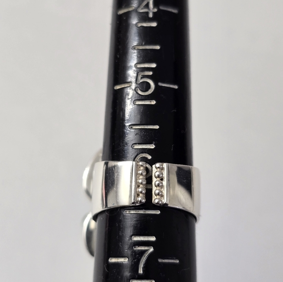 Rare Sajen Sterling Silver 925 Jade Frog Ring - Picture 8 of 12